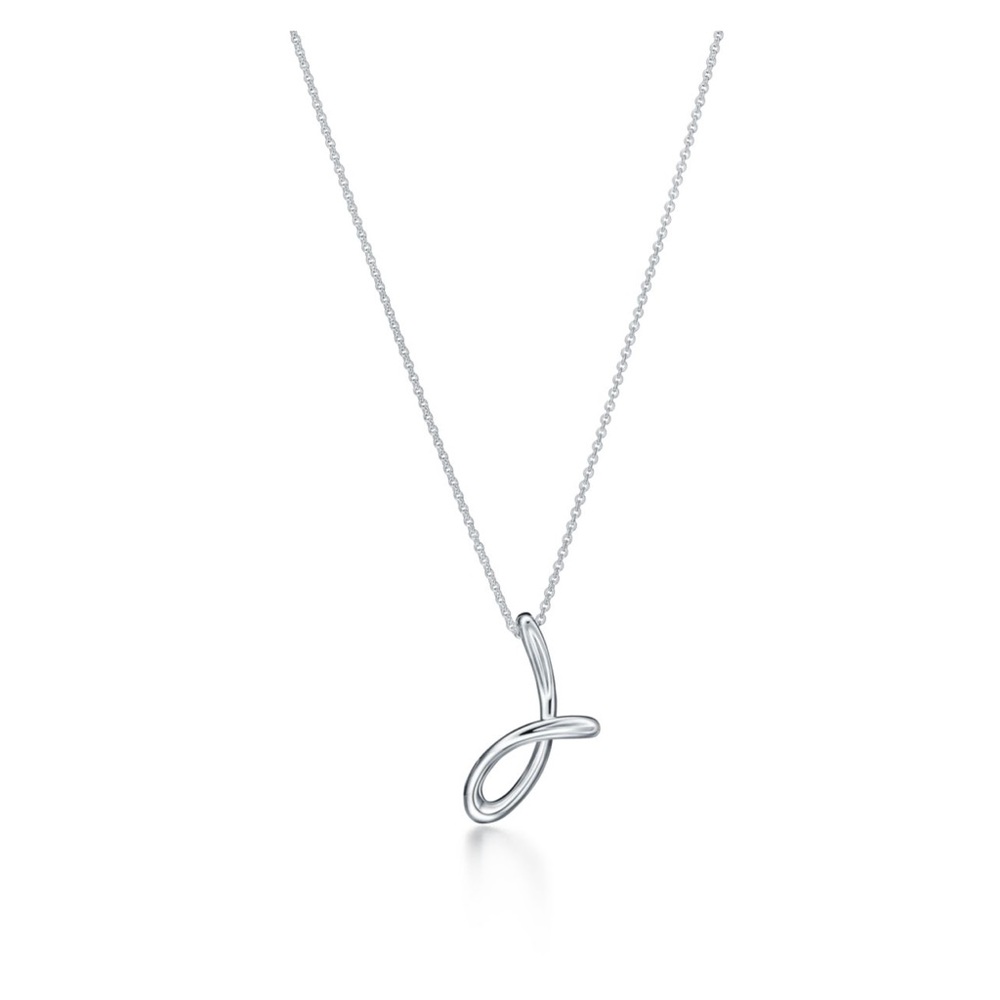 TIFFANY & CO ELSA PERETTI “J” NECKLACE